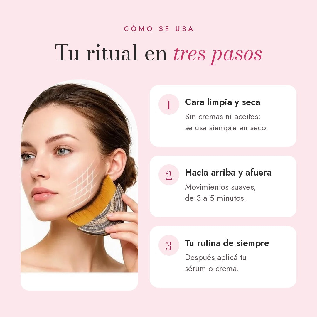 Cepillo facial doble cara CHULA